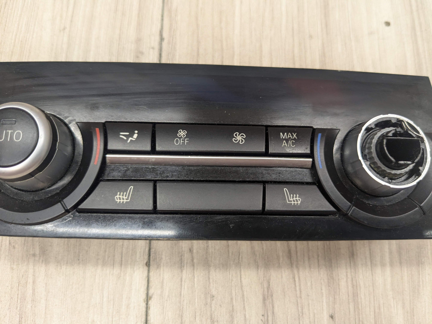 OEM BMW F15 F16 F85 F86 X5 X6 Rear AC Vent Heater Control Panel Switch HEATED
