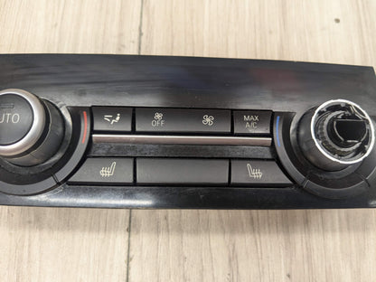 OEM BMW F15 F16 F85 F86 X5 X6 Rear AC Vent Heater Control Panel Switch HEATED
