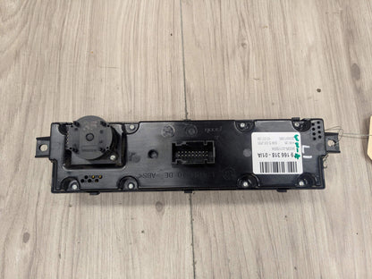 07-14 OEM BMW E70 X5 Rear Console Air Conditioning Heater Control AC Switch