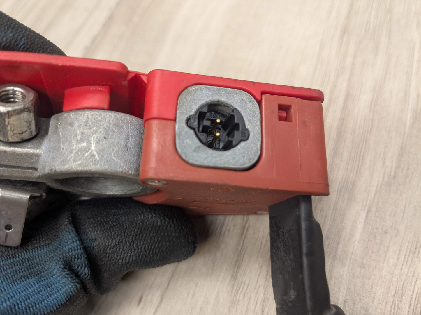 OEM BMW F15 F16 F85 F86 X5 X6 X5M Positive Plus Battery Pole Terminal Red Cable