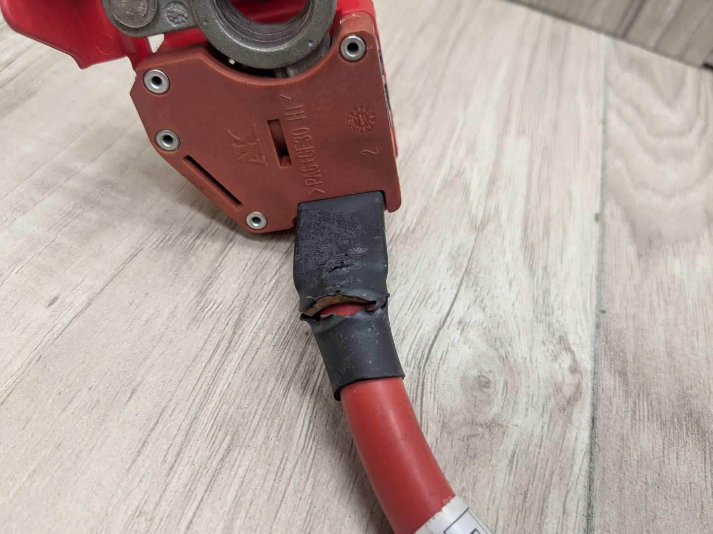 OEM BMW F15 F16 F85 F86 X5 X6 X5M Positive Plus Battery Pole Terminal Red Cable
