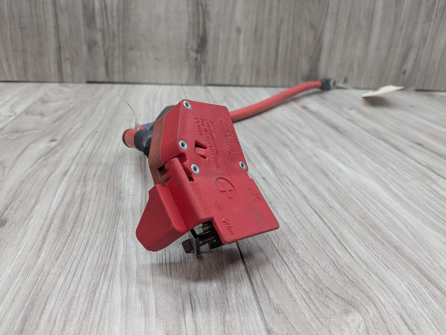 OEM BMW F15 F16 F85 F86 X5 X6 X5M Positive Plus Battery Pole Terminal Red Cable