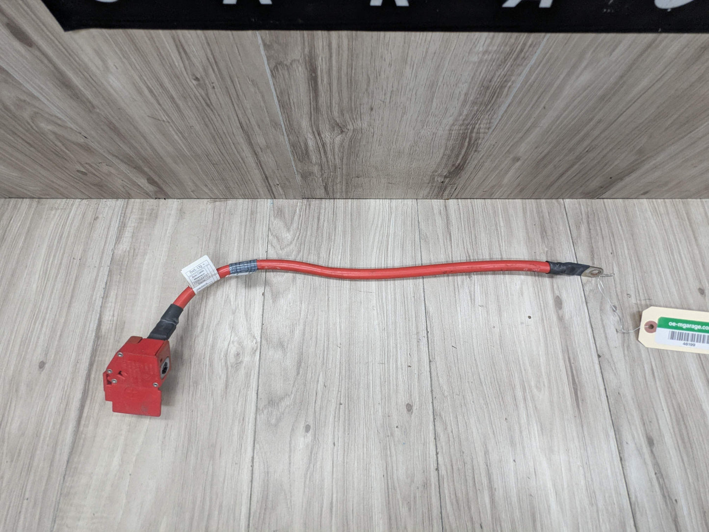 OEM BMW F15 F16 F85 F86 X5 X6 X5M Positive Plus Battery Pole Terminal Red Cable