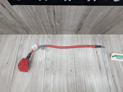 OEM BMW F15 F16 F85 F86 X5 X6 X5M Positive Plus Battery Pole Terminal Red Cable