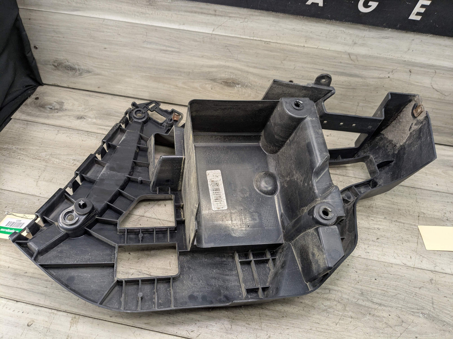 15-19 OEM BMW F16 X6 Rear Left Driver Bumper Supports Brackets Mounts Guide PAIR