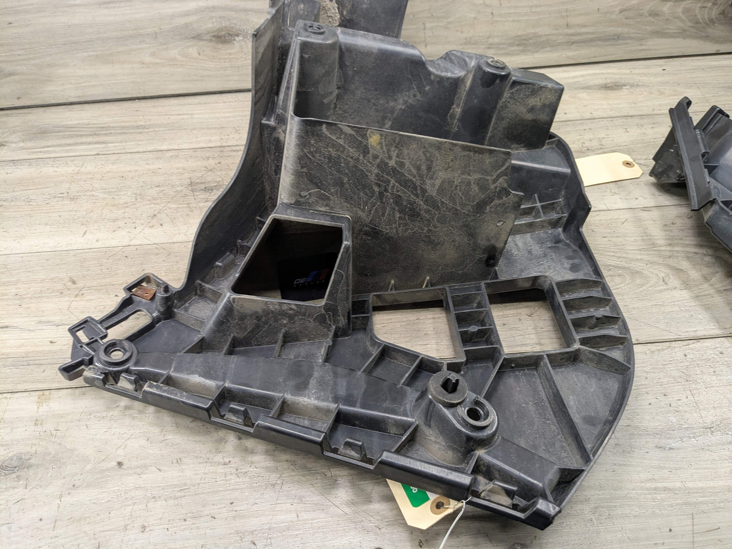 15-19 OEM BMW F16 X6 Rear Left Driver Bumper Supports Brackets Mounts Guide PAIR