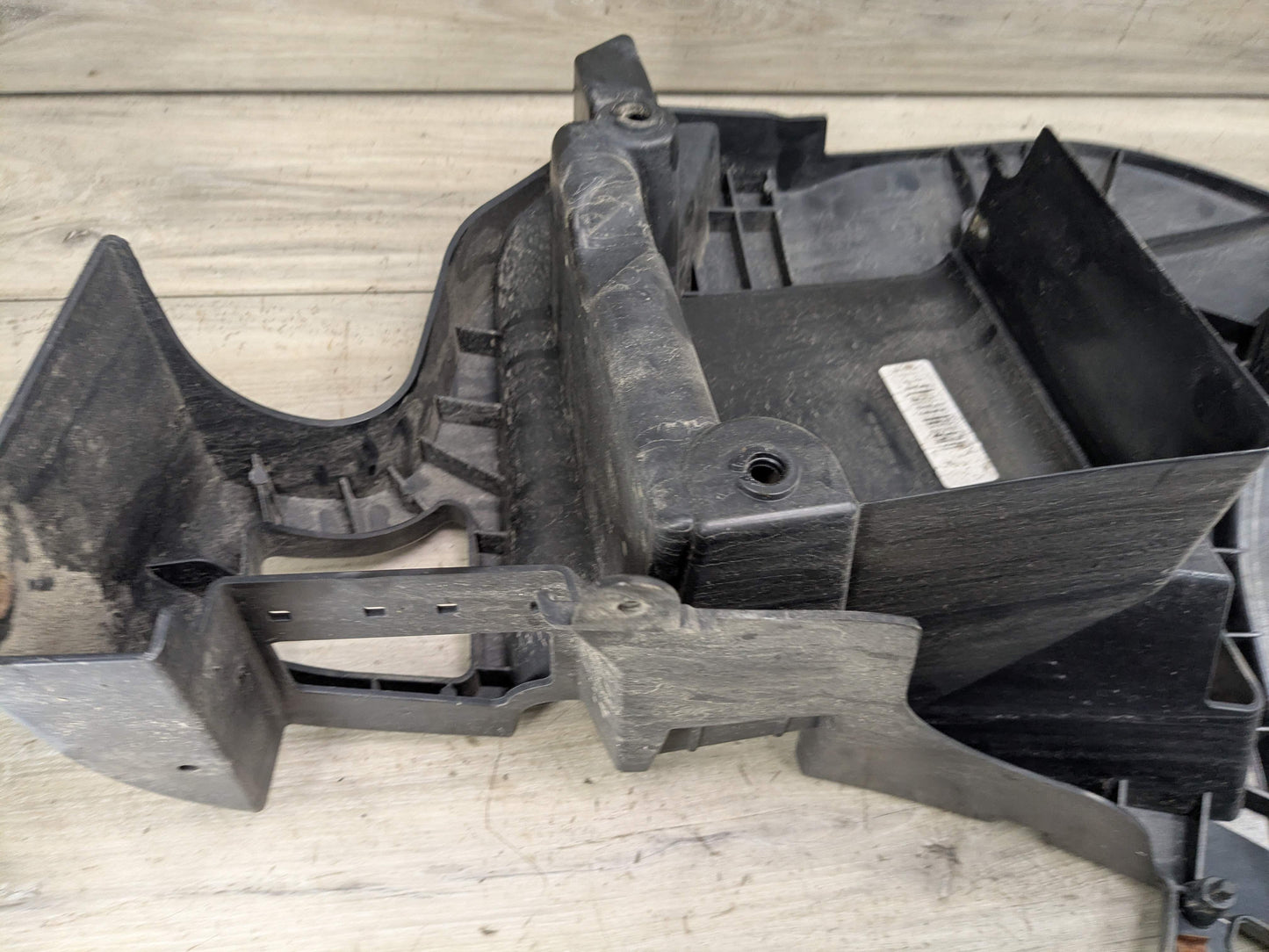 15-19 OEM BMW F16 X6 Rear Left Driver Bumper Supports Brackets Mounts Guide PAIR