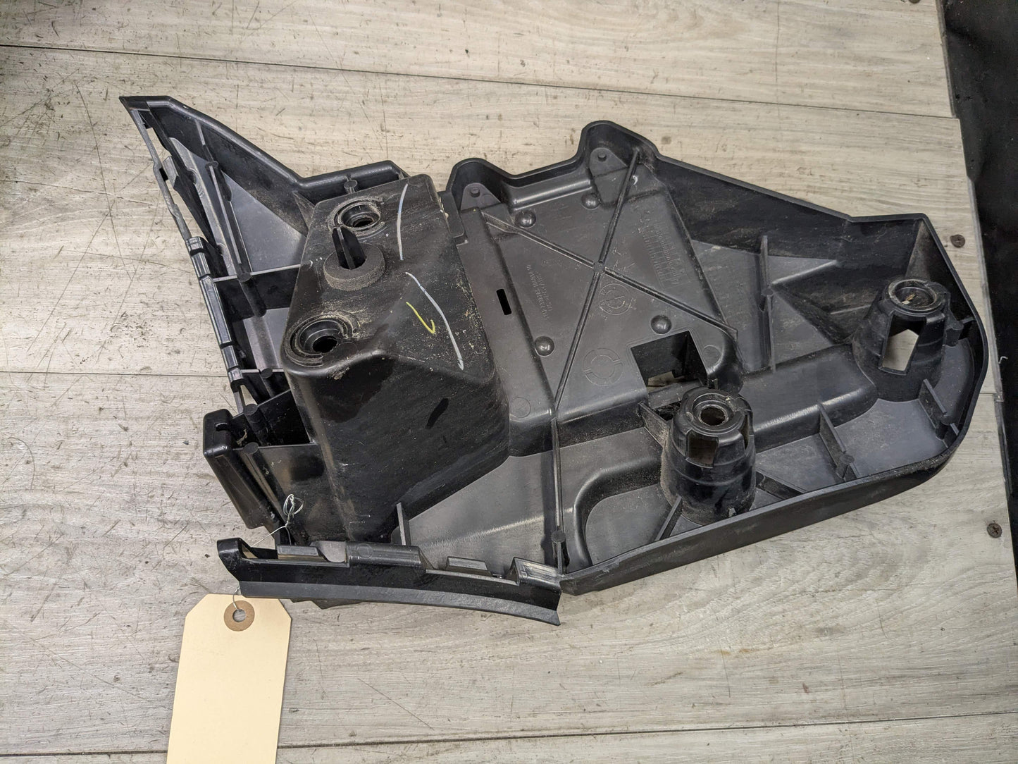 15-19 OEM BMW F16 X6 Rear Left Driver Bumper Supports Brackets Mounts Guide PAIR