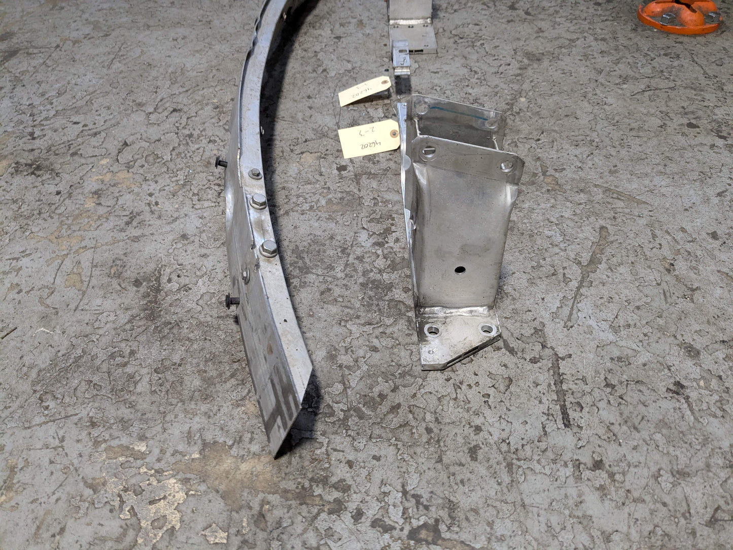 OEM BMW F15 F16 F85 F86 Front Bumper Reinforcement Impact Crash Bar Brackets SET