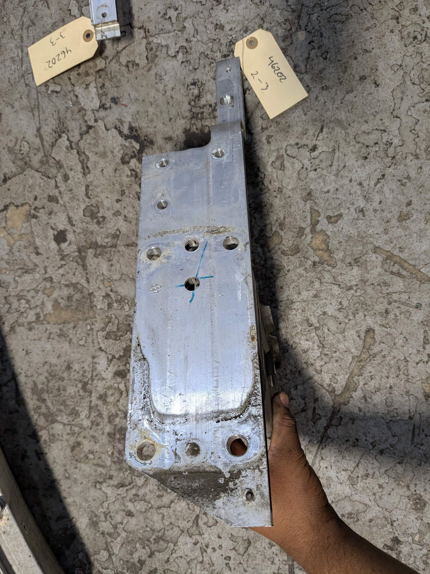 OEM BMW F15 F16 F85 F86 Front Bumper Reinforcement Impact Crash Bar Brackets SET