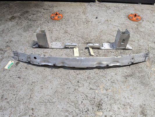OEM BMW F15 F16 F85 F86 Front Bumper Reinforcement Impact Crash Bar Brackets SET