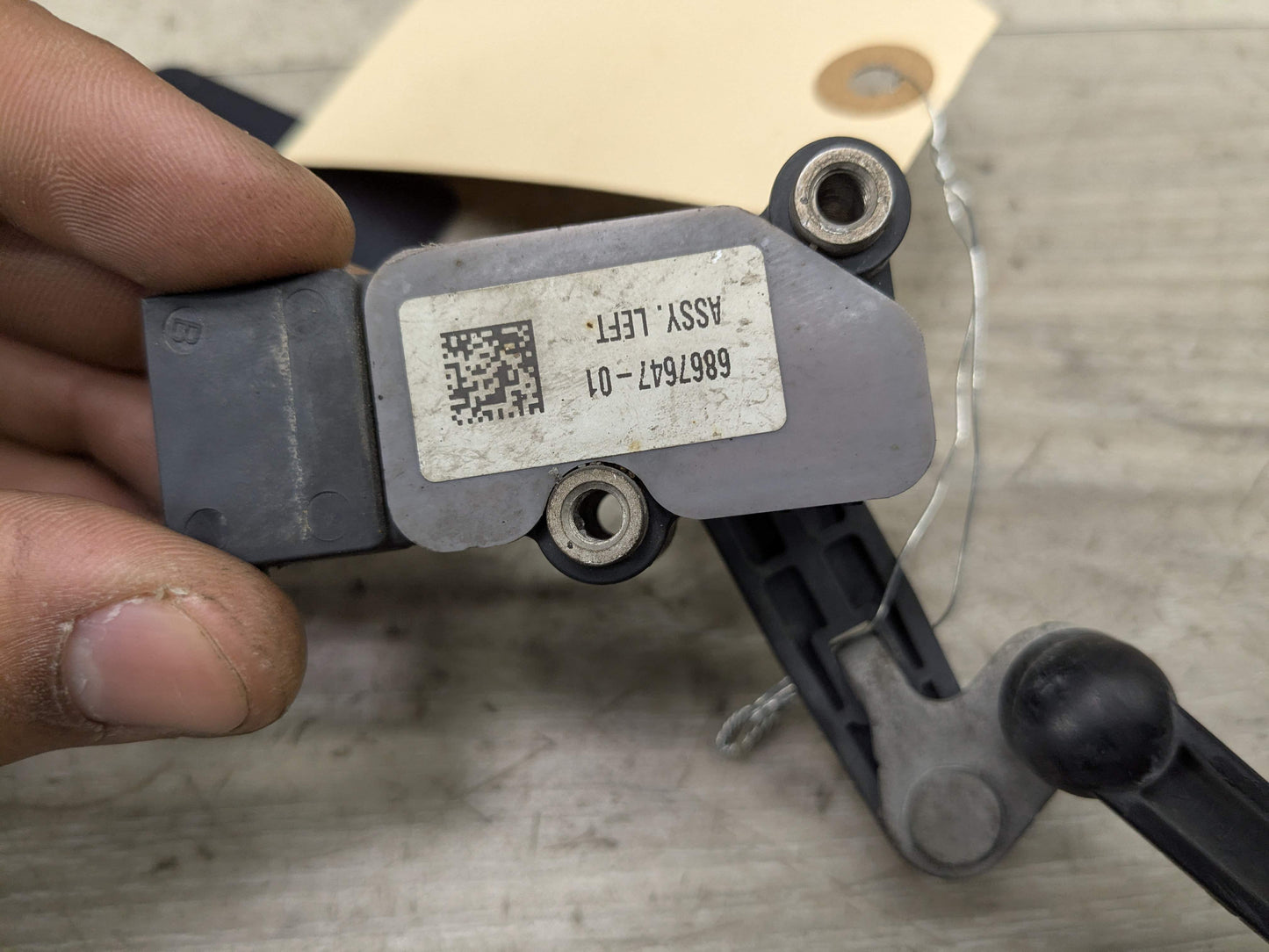 OEM BMW F15 F48 G01 G05 X5 Left Driver Suspension Headlight Height Level Sensor