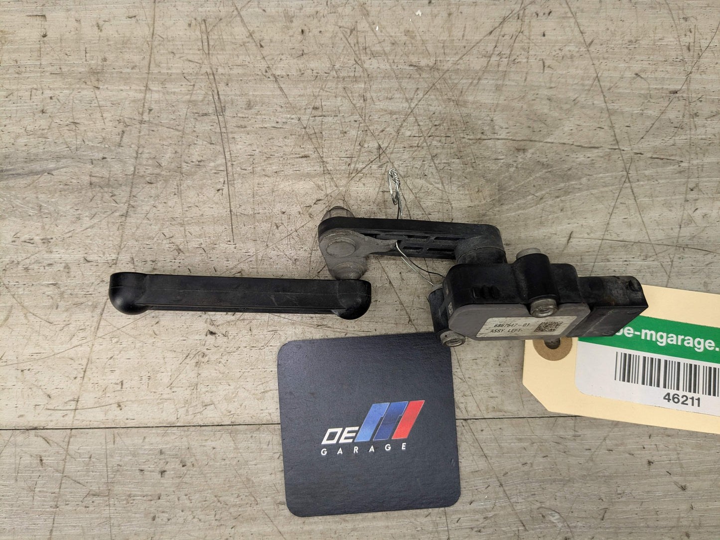 OEM BMW F15 F48 G01 G05 X5 Left Driver Suspension Headlight Height Level Sensor