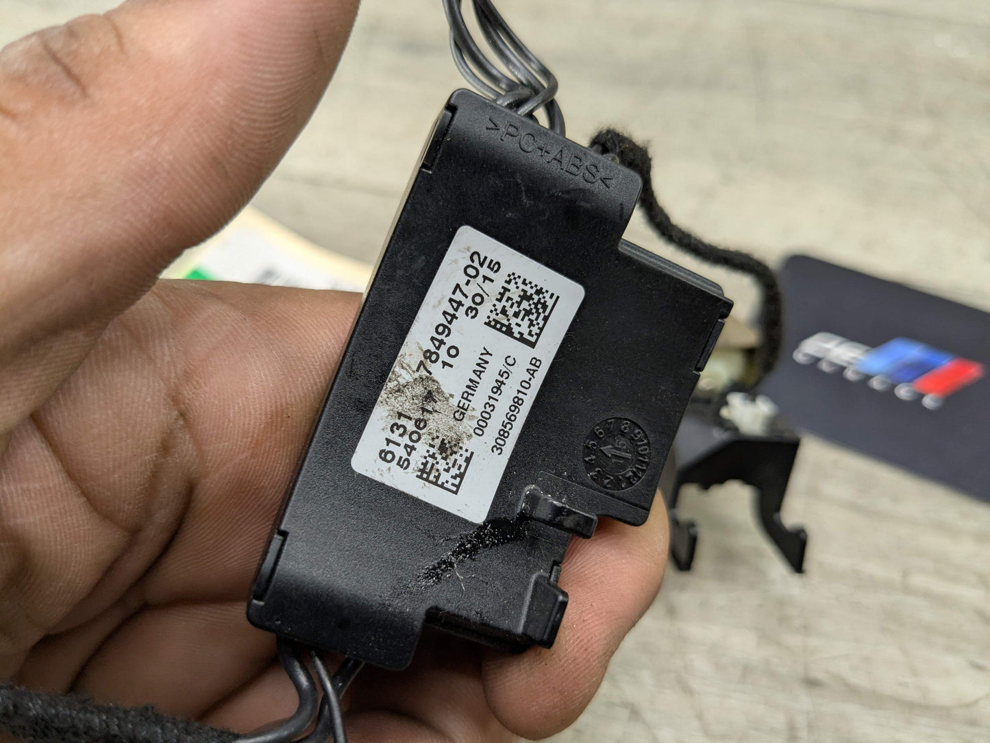 OEM BMW F15 F85 F16 M Sport Steering Wheel Control Unit Vibration Motor Wiring