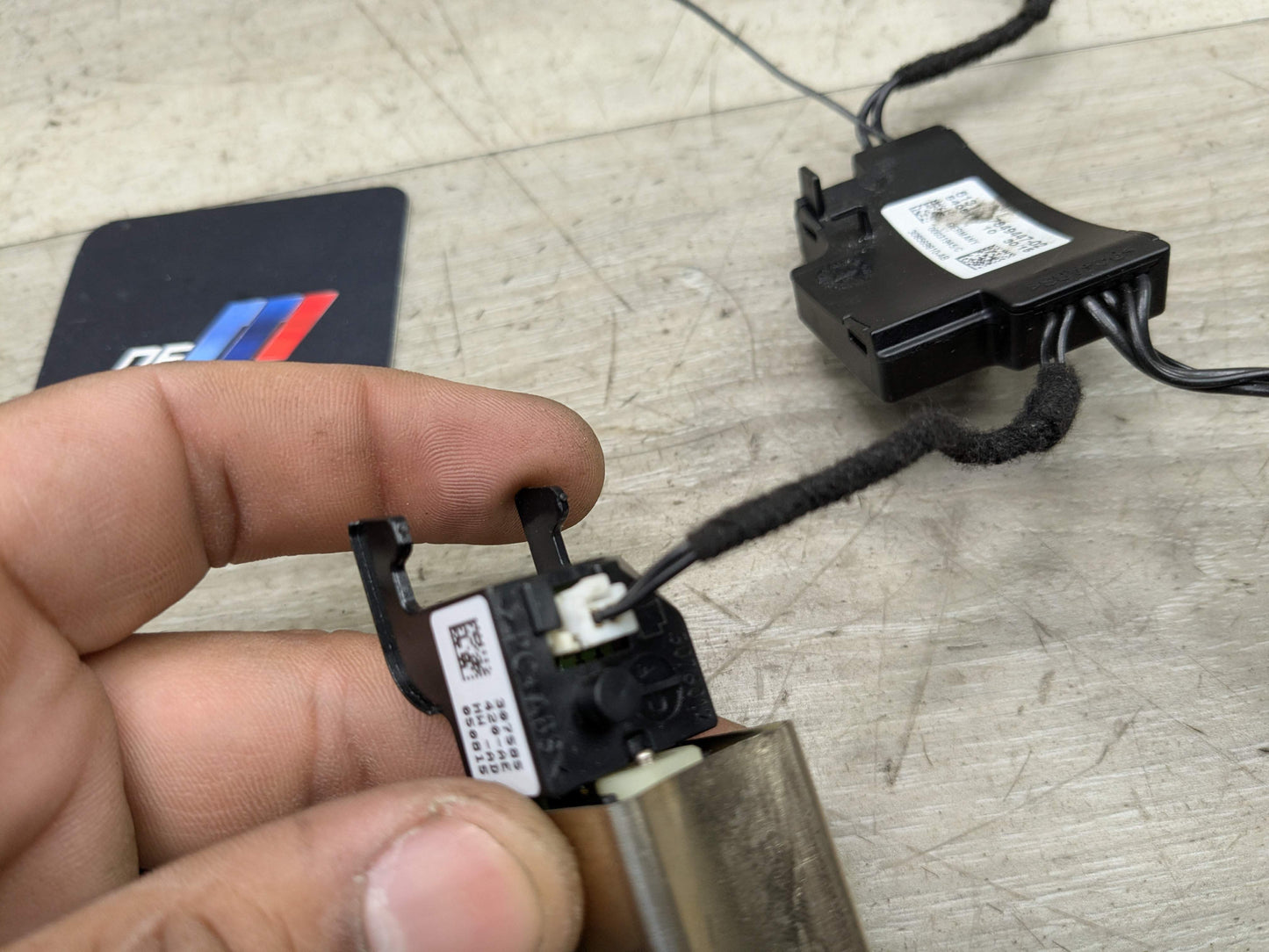 OEM BMW F15 F85 F16 M Sport Steering Wheel Control Unit Vibration Motor Wiring