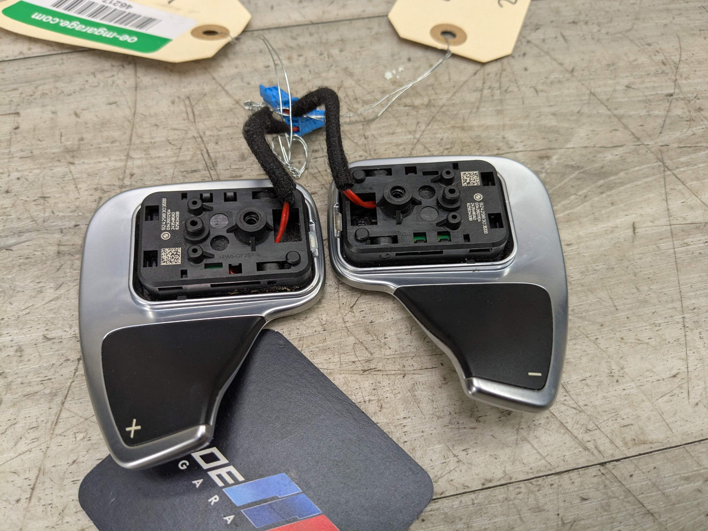 OEM BMW F15 F25 F30 F32 F33 F36 F48 X1 X3 X5 AT Paddle Shifter Plus Minus PAIR