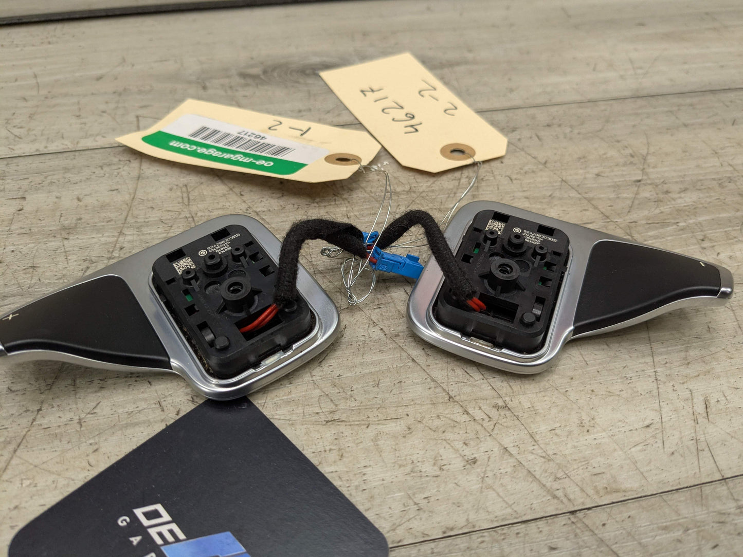 OEM BMW F15 F25 F30 F32 F33 F36 F48 X1 X3 X5 AT Paddle Shifter Plus Minus PAIR