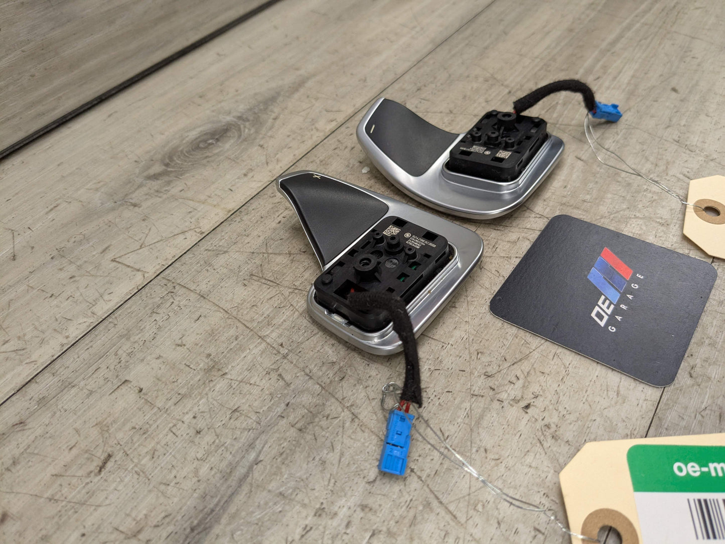 OEM BMW F15 F25 F30 F32 F33 F36 F48 X1 X3 X5 AT Paddle Shifter Plus Minus PAIR