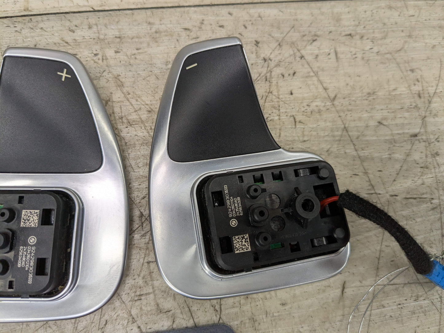 OEM BMW F15 F25 F30 F32 F33 F36 F48 X1 X3 X5 AT Paddle Shifter Plus Minus PAIR
