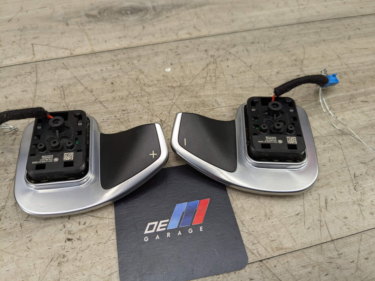 OEM BMW F15 F25 F30 F32 F33 F36 F48 X1 X3 X5 AT Paddle Shifter Plus Minus PAIR