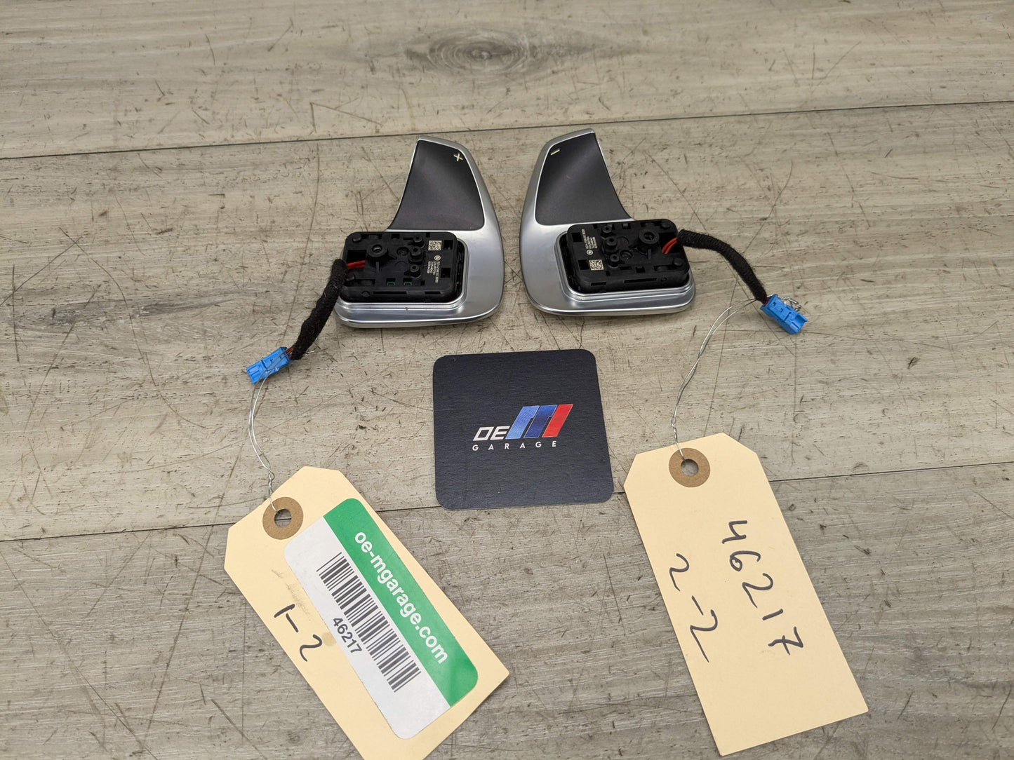 OEM BMW F15 F25 F30 F32 F33 F36 F48 X1 X3 X5 AT Paddle Shifter Plus Minus PAIR