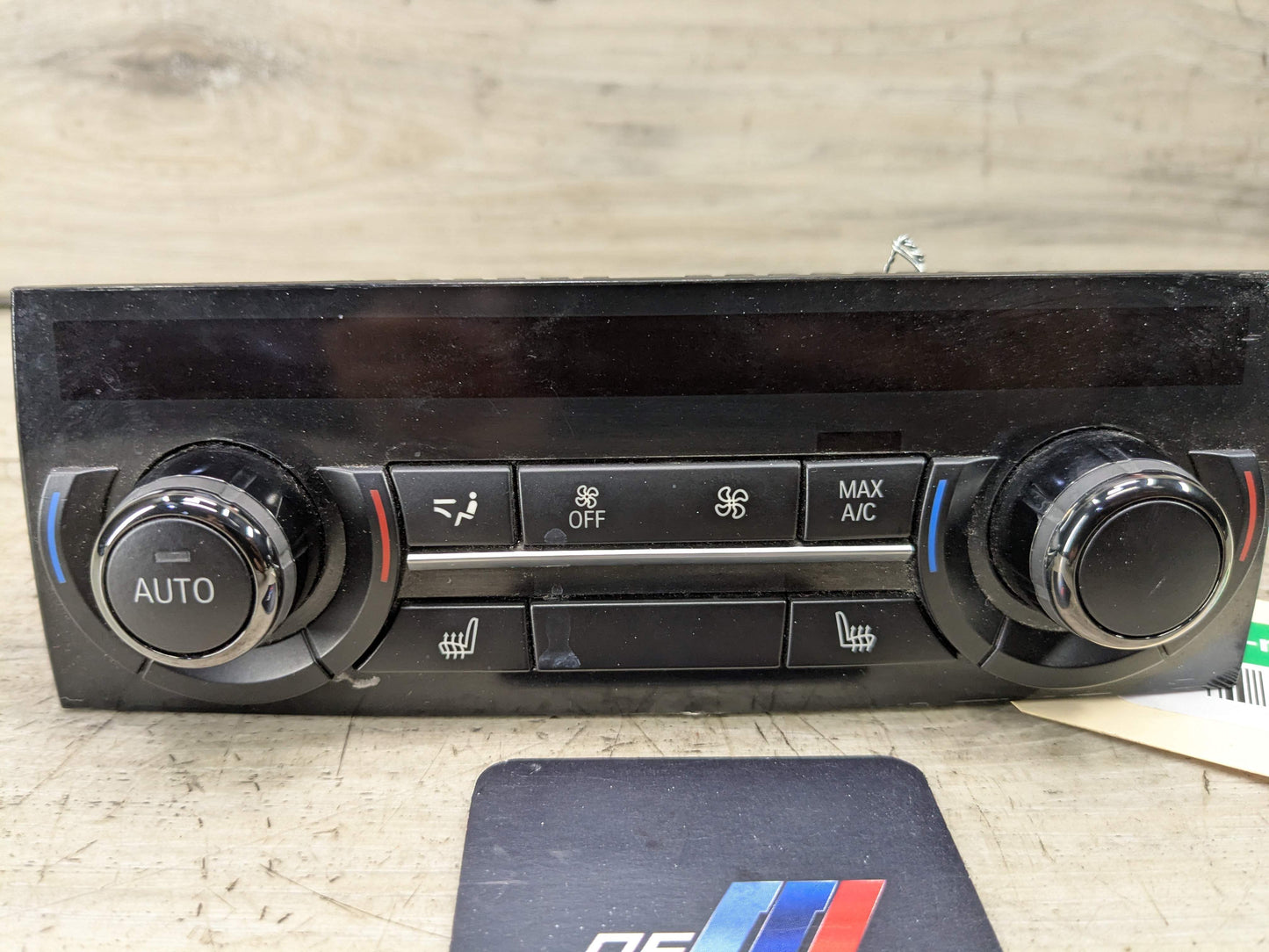 14-19 OEM BMW F15 F16 F85 F86 X5 X6 Rear AC Heater Control Panel Switch