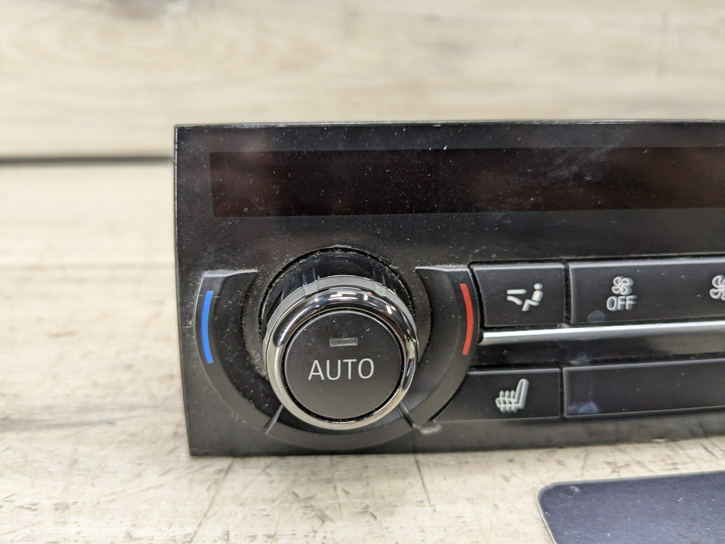 14-19 OEM BMW F15 F16 F85 F86 X5 X6 Rear AC Heater Control Panel Switch