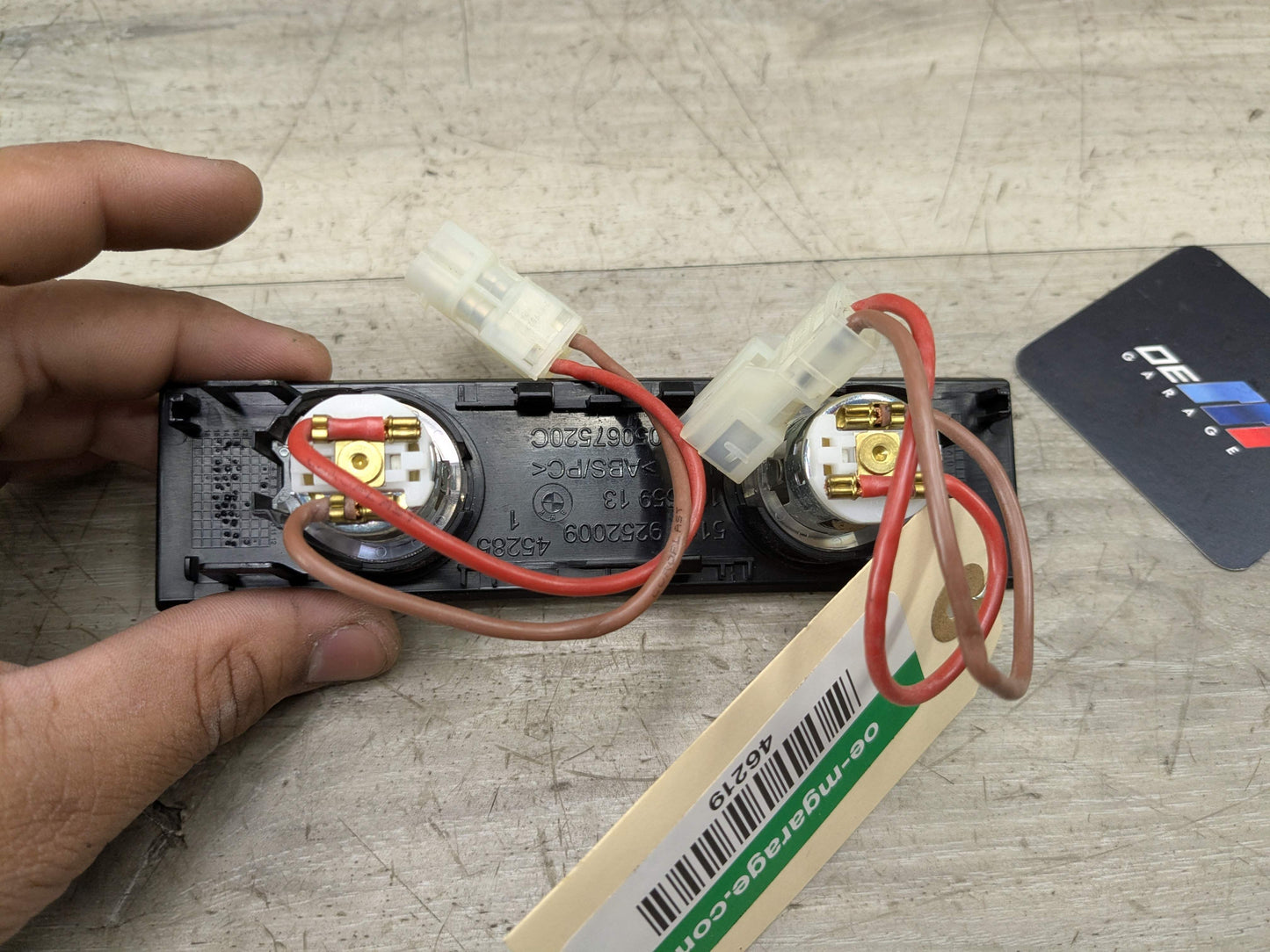 14-19 OEM BMW F15 F85 F16 F86 Rear Center Console Power Socket Outlet