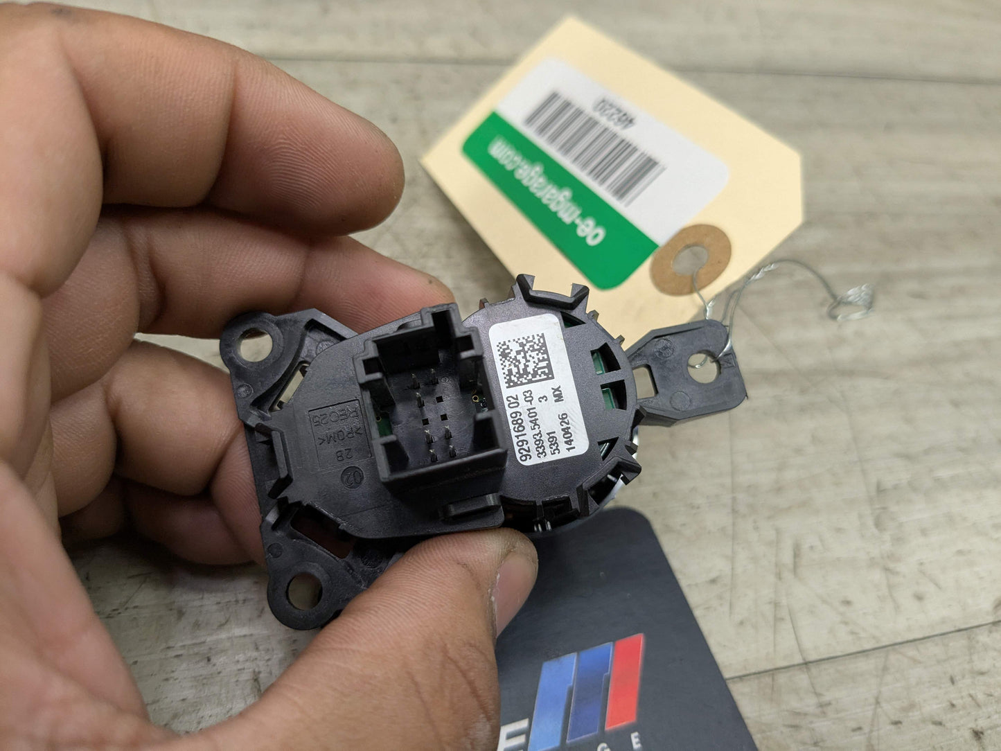 14-19 OEM BMW F15 F16 F85 F86 X5 Engine Ignition Auto Start Stop Switch Button