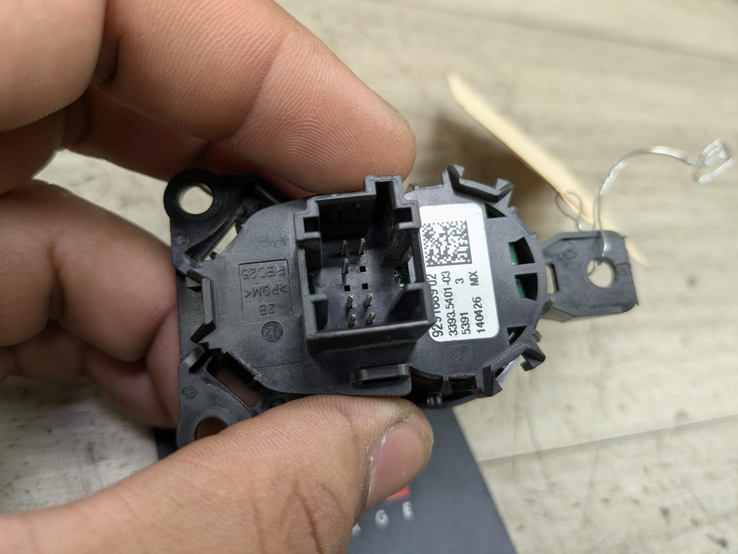 14-19 OEM BMW F15 F16 F85 F86 X5 Engine Ignition Auto Start Stop Switch Button