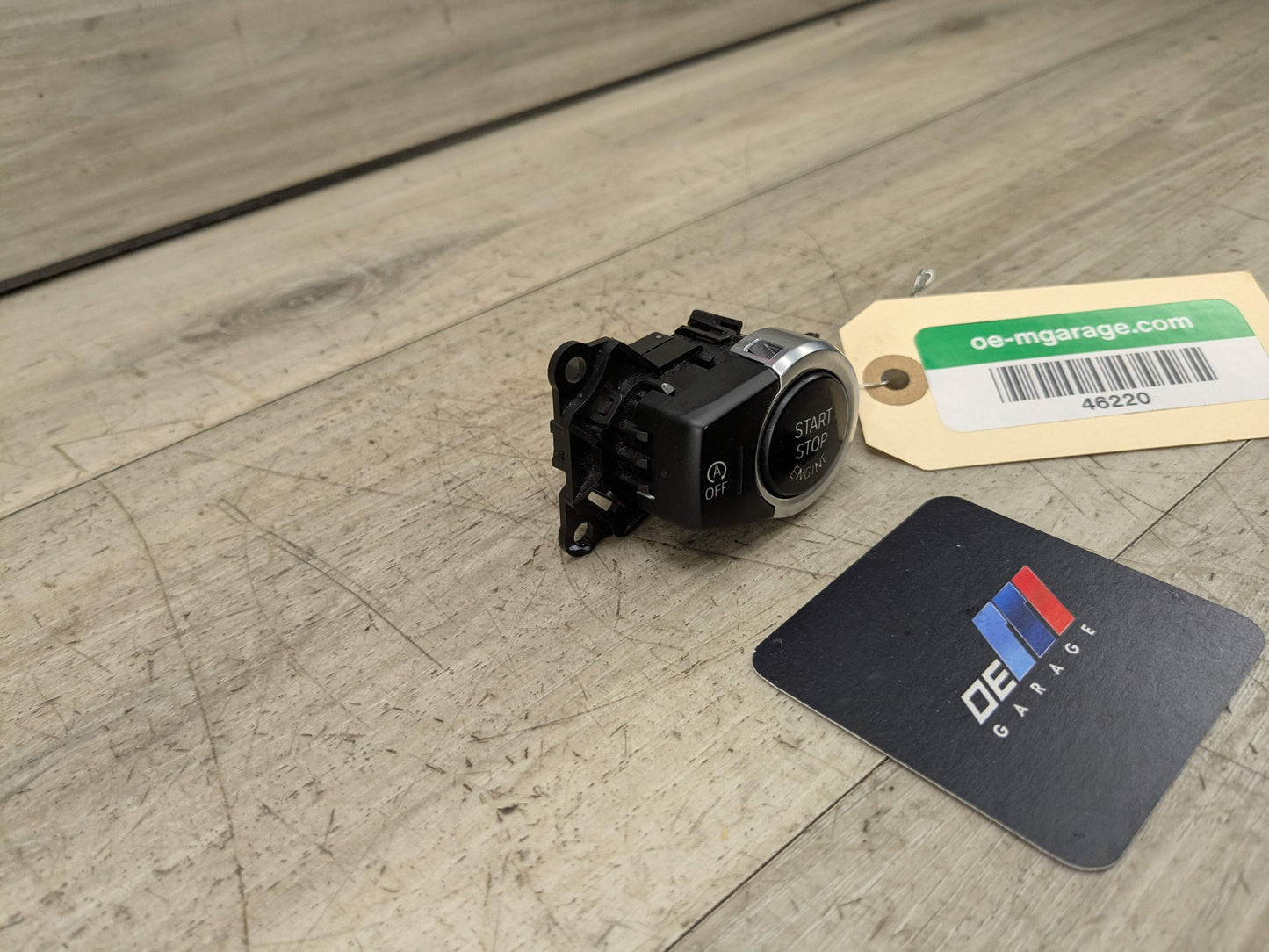 14-19 OEM BMW F15 F16 F85 F86 X5 Engine Ignition Auto Start Stop Switch Button