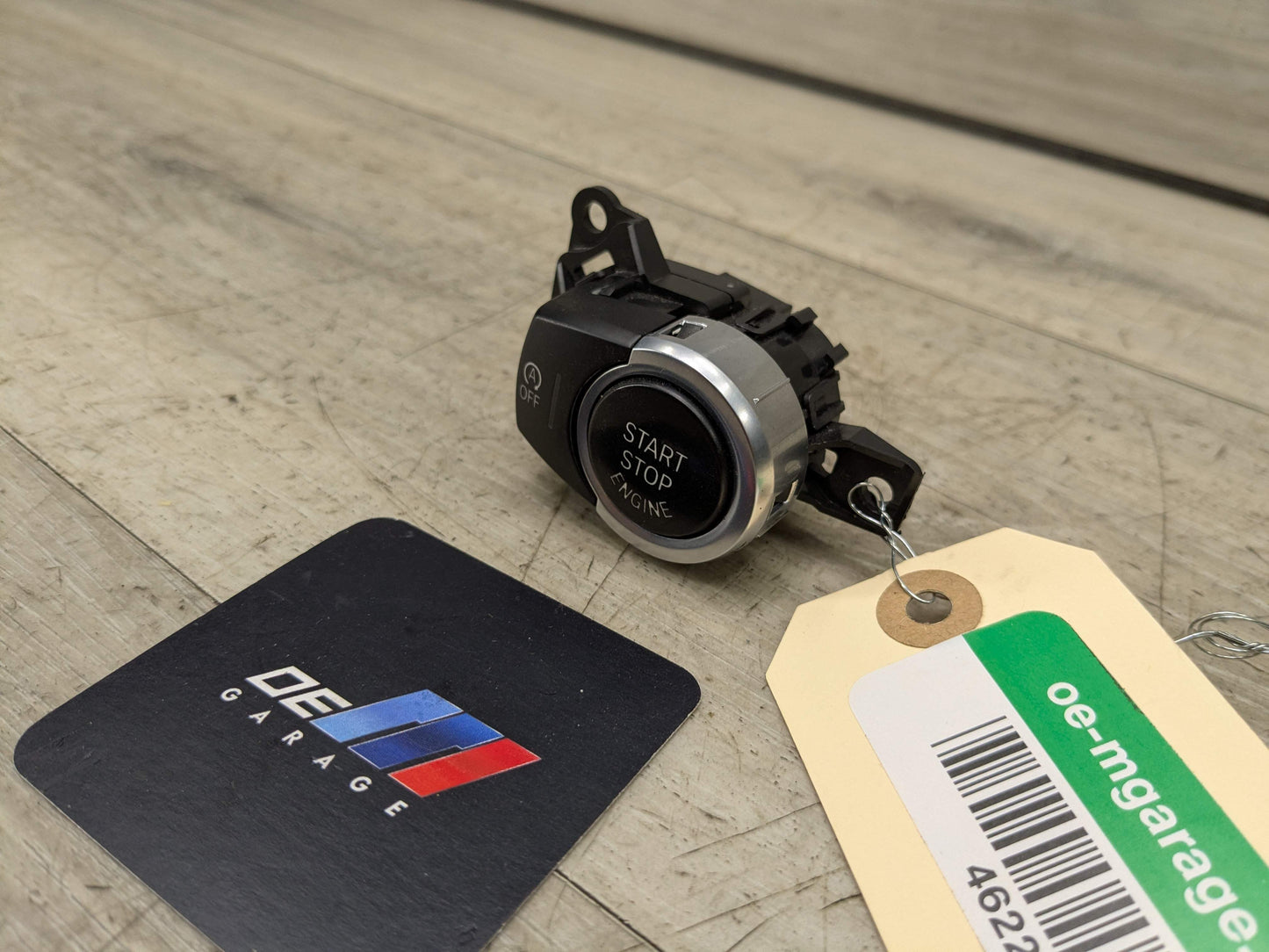 14-19 OEM BMW F15 F16 F85 F86 X5 Engine Ignition Auto Start Stop Switch Button