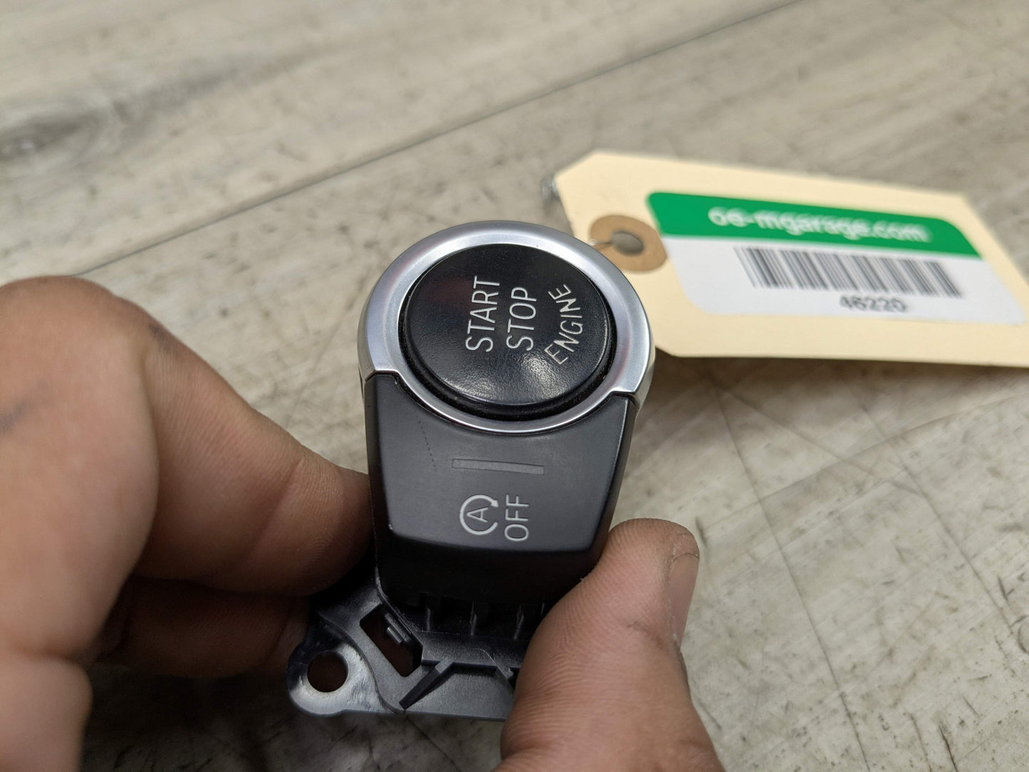 14-19 OEM BMW F15 F16 F85 F86 X5 Engine Ignition Auto Start Stop Switch Button