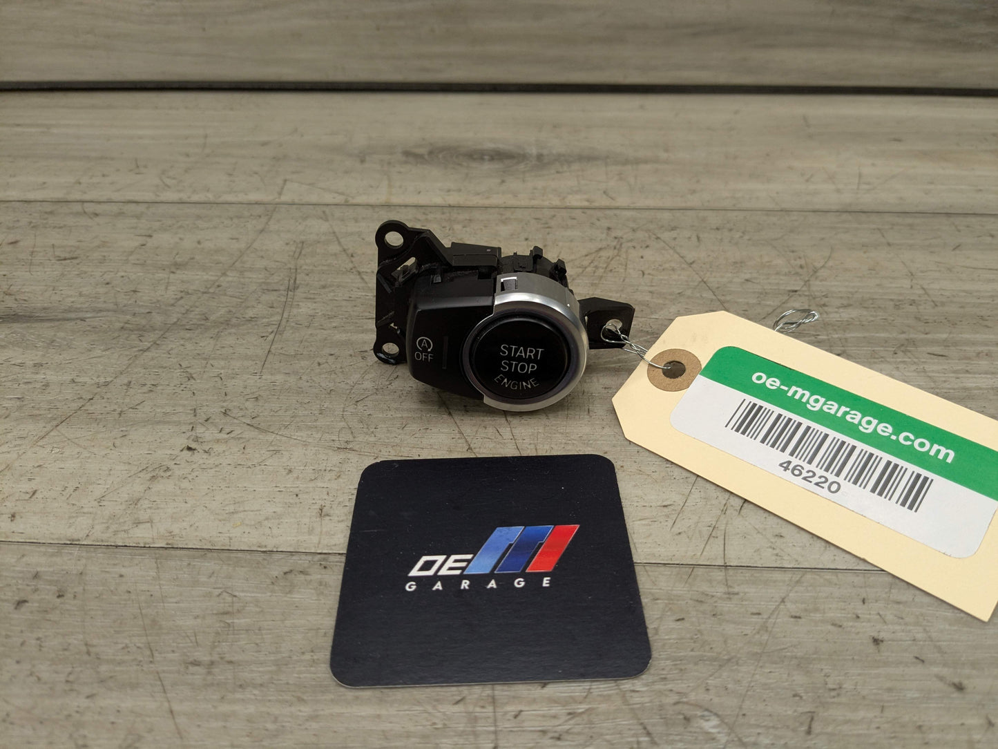 14-19 OEM BMW F15 F16 F85 F86 X5 Engine Ignition Auto Start Stop Switch Button