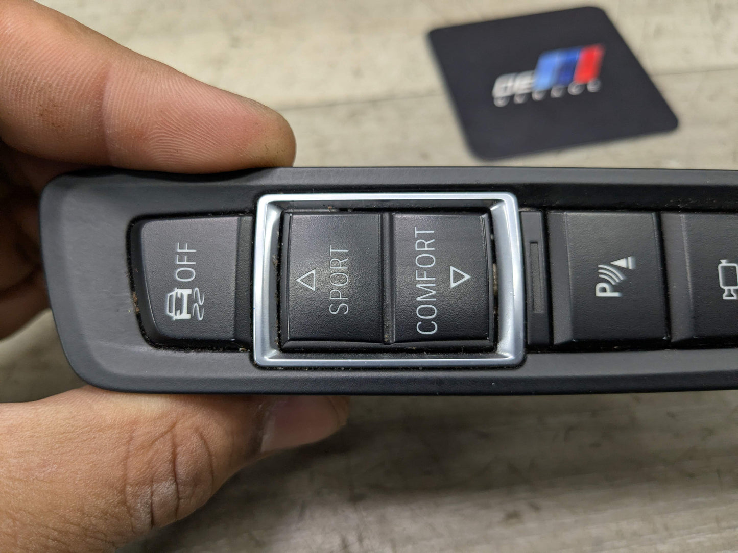 OEM BMW F15 F16 X5 X6 SPORT Center Console Operating DSC Traction Camera Switch