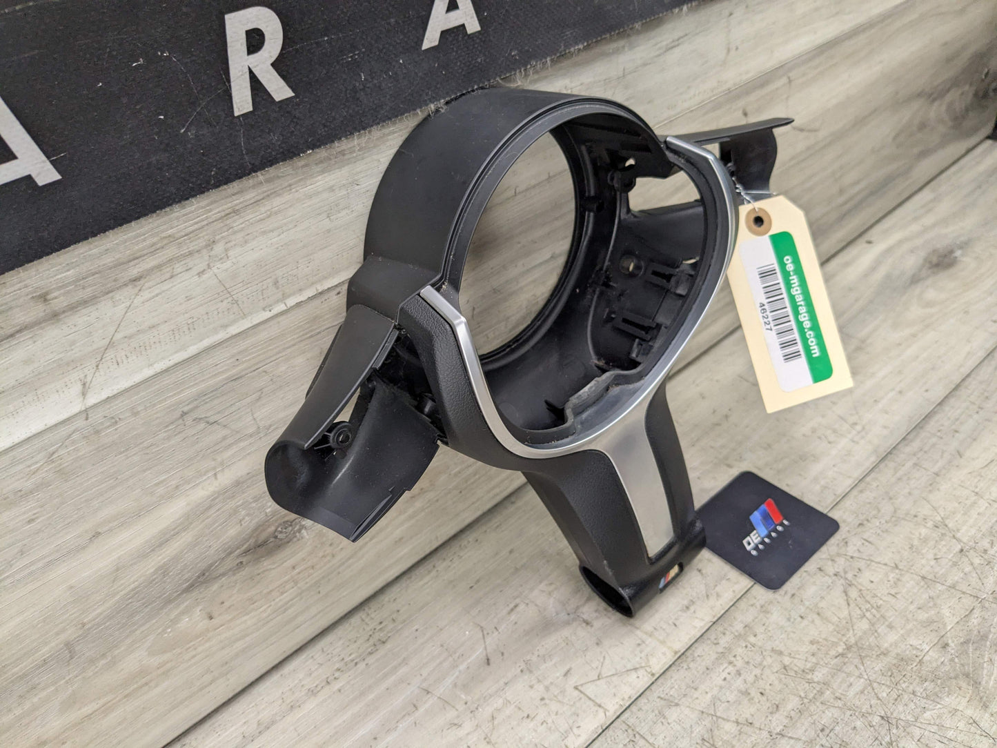 14-19 OEM BMW F15 F16 X5 X6 M SPORT Steering Wheel Trim Bezel Cover