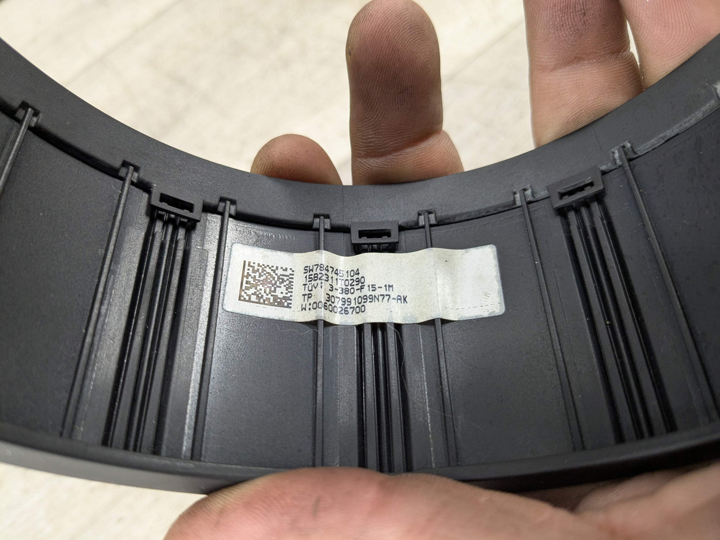 14-19 OEM BMW F15 F16 X5 X6 M SPORT Steering Wheel Trim Bezel Cover