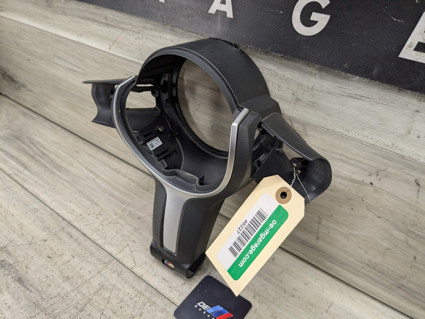 14-19 OEM BMW F15 F16 X5 X6 M SPORT Steering Wheel Trim Bezel Cover