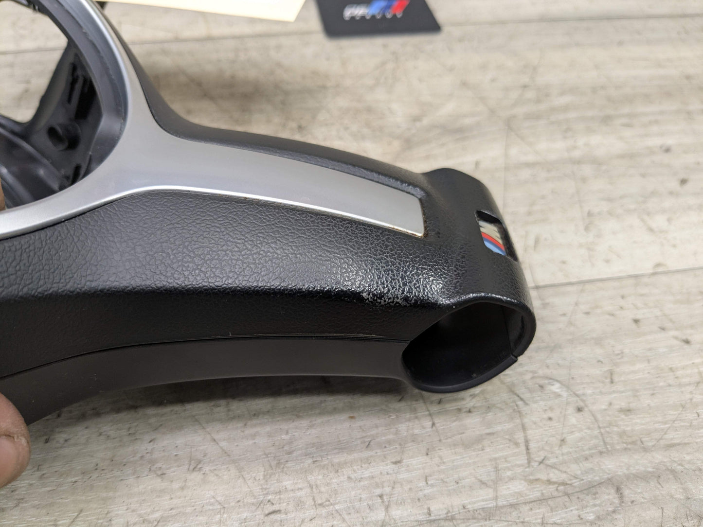 14-19 OEM BMW F15 F16 X5 X6 M SPORT Steering Wheel Trim Bezel Cover