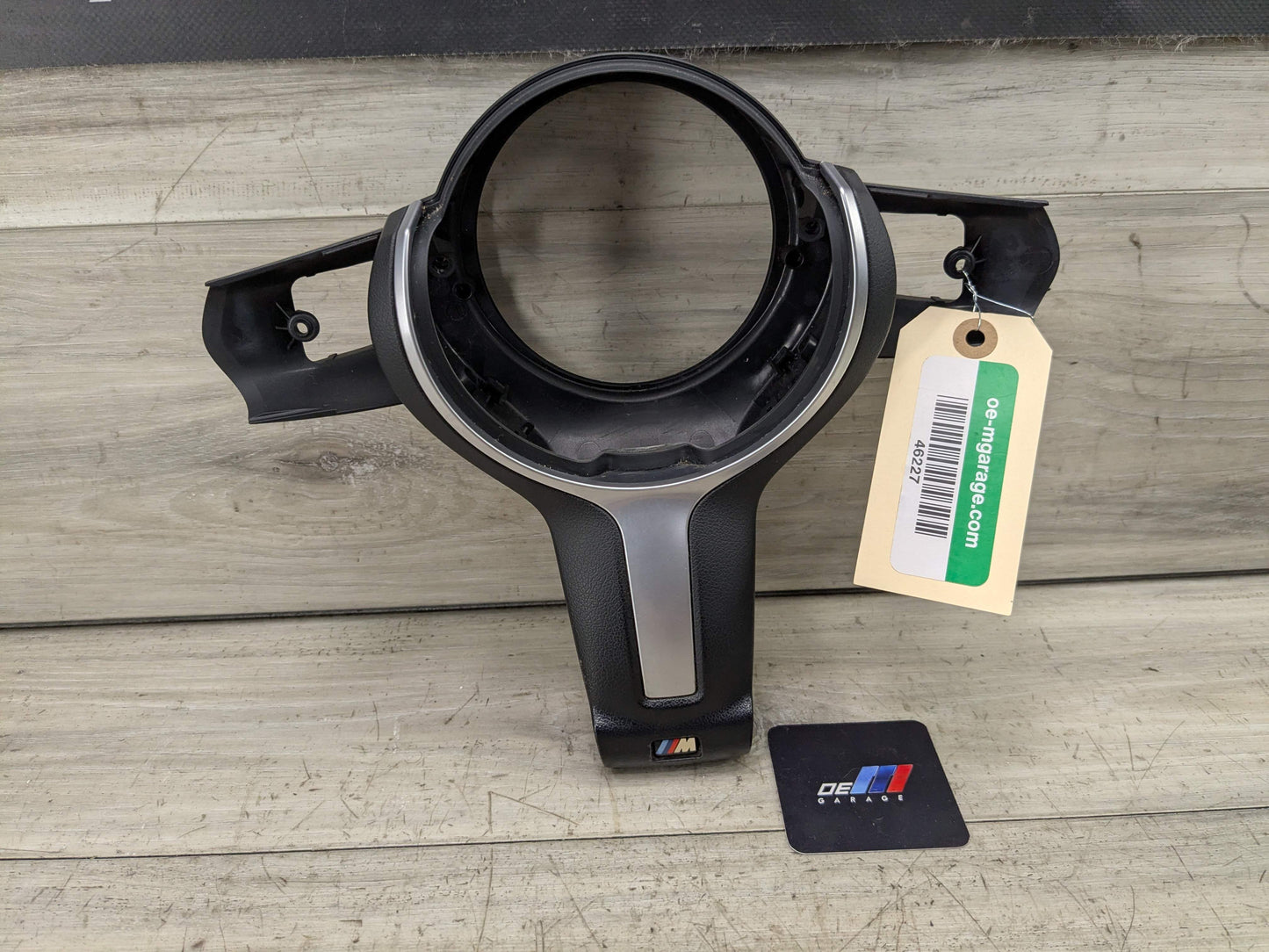 14-19 OEM BMW F15 F16 X5 X6 M SPORT Steering Wheel Trim Bezel Cover