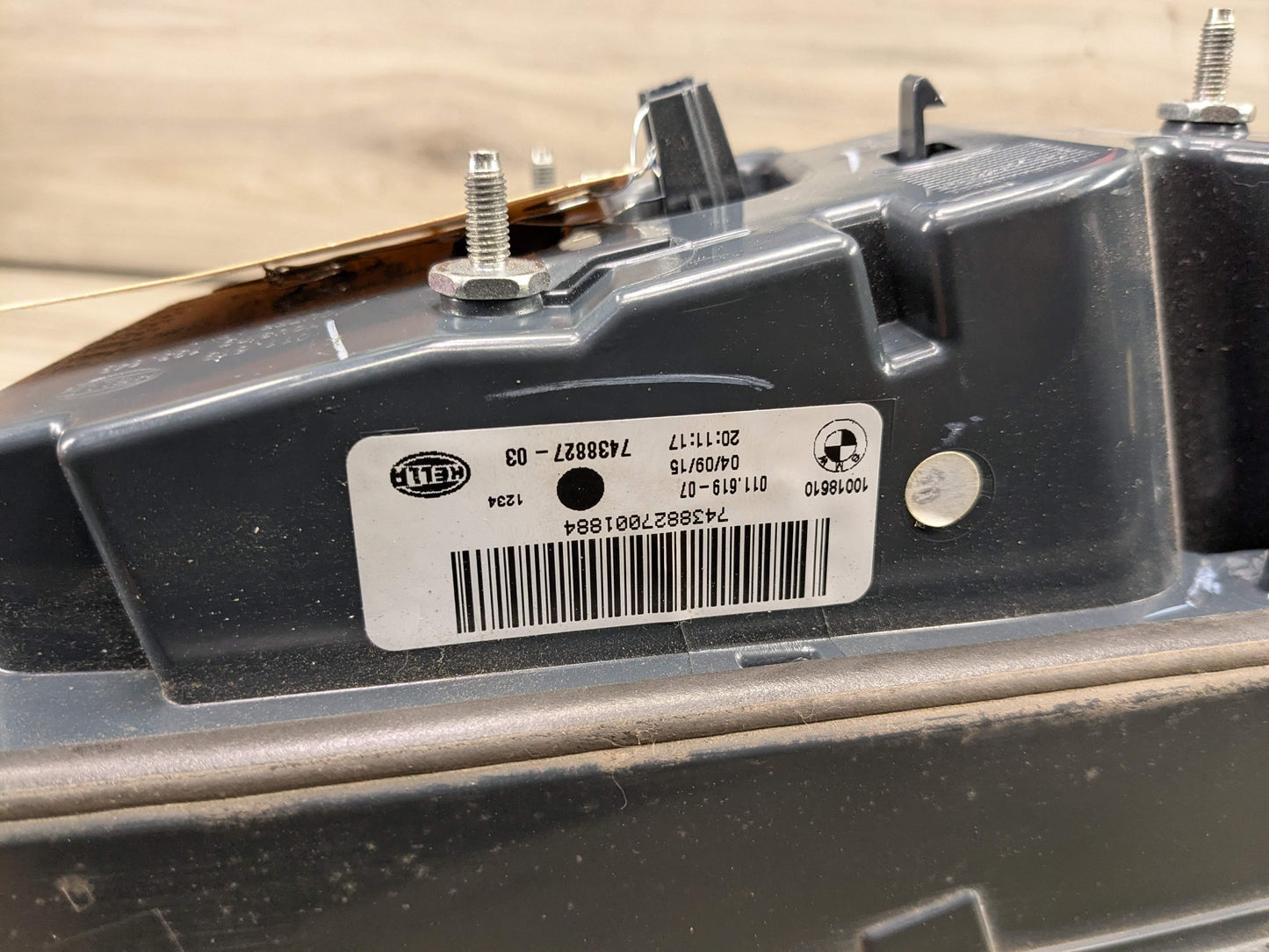 15-19 OEM BMW F16 F86 X6 X6M Rear Left Driver Inner Liftgate Stop Tail Light