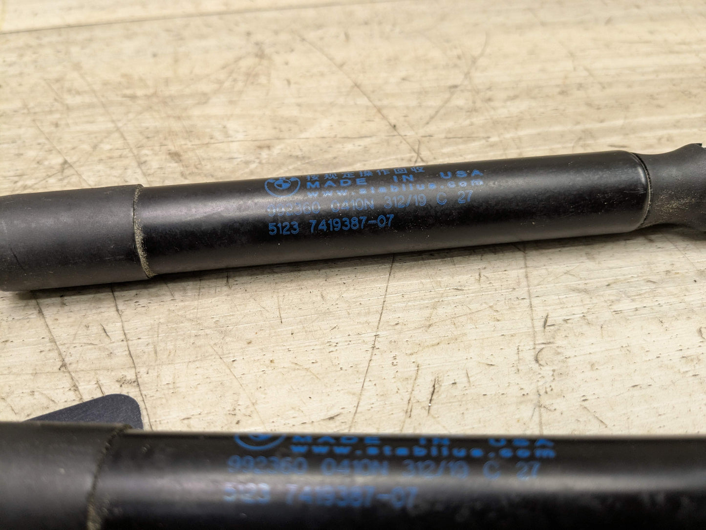 OEM BMW G20 G26 G42 G80 G87 M2 M4 Front Left Right Hood Strut Shock Supports SET