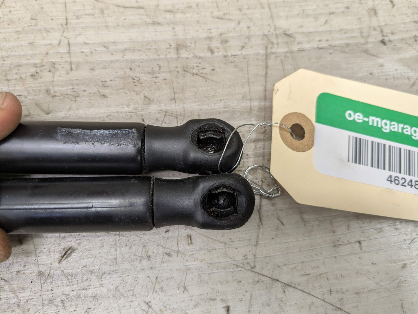 14-19 OEM BMW F15 F85 F86 X6 Front Left Right Hood Shock Lift Support Pair SET