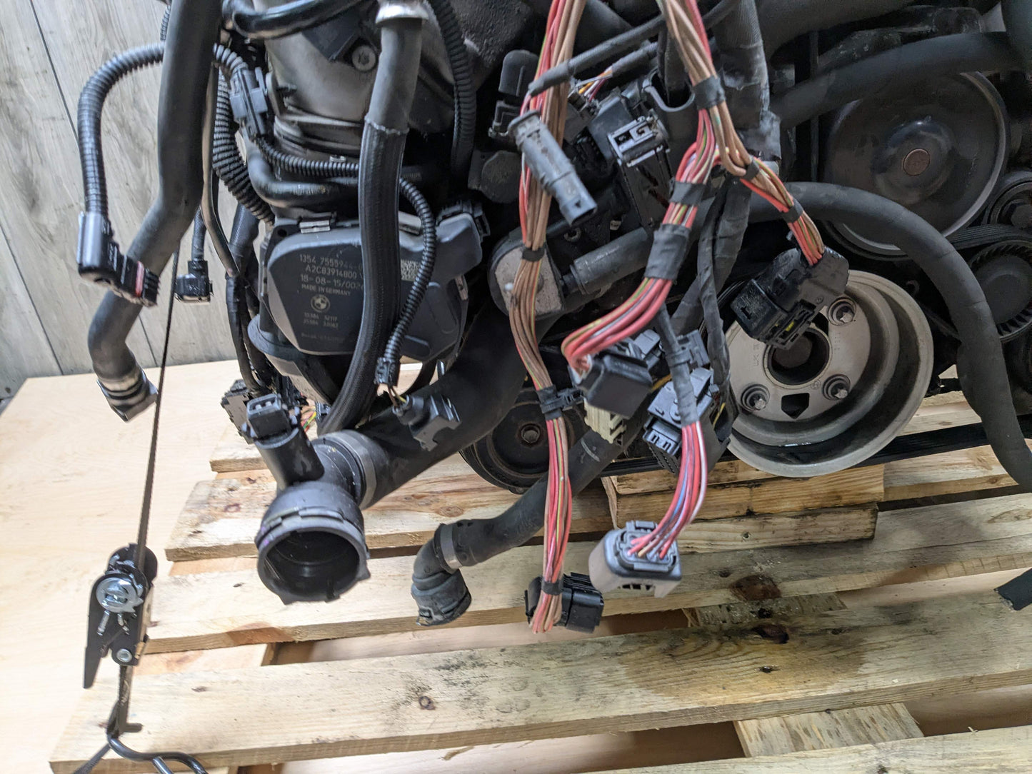 14-16 OEM BMW X5 X6 F15 F16 50iX Engine Motor Long Block N63T COMPLETE 167k Ran!