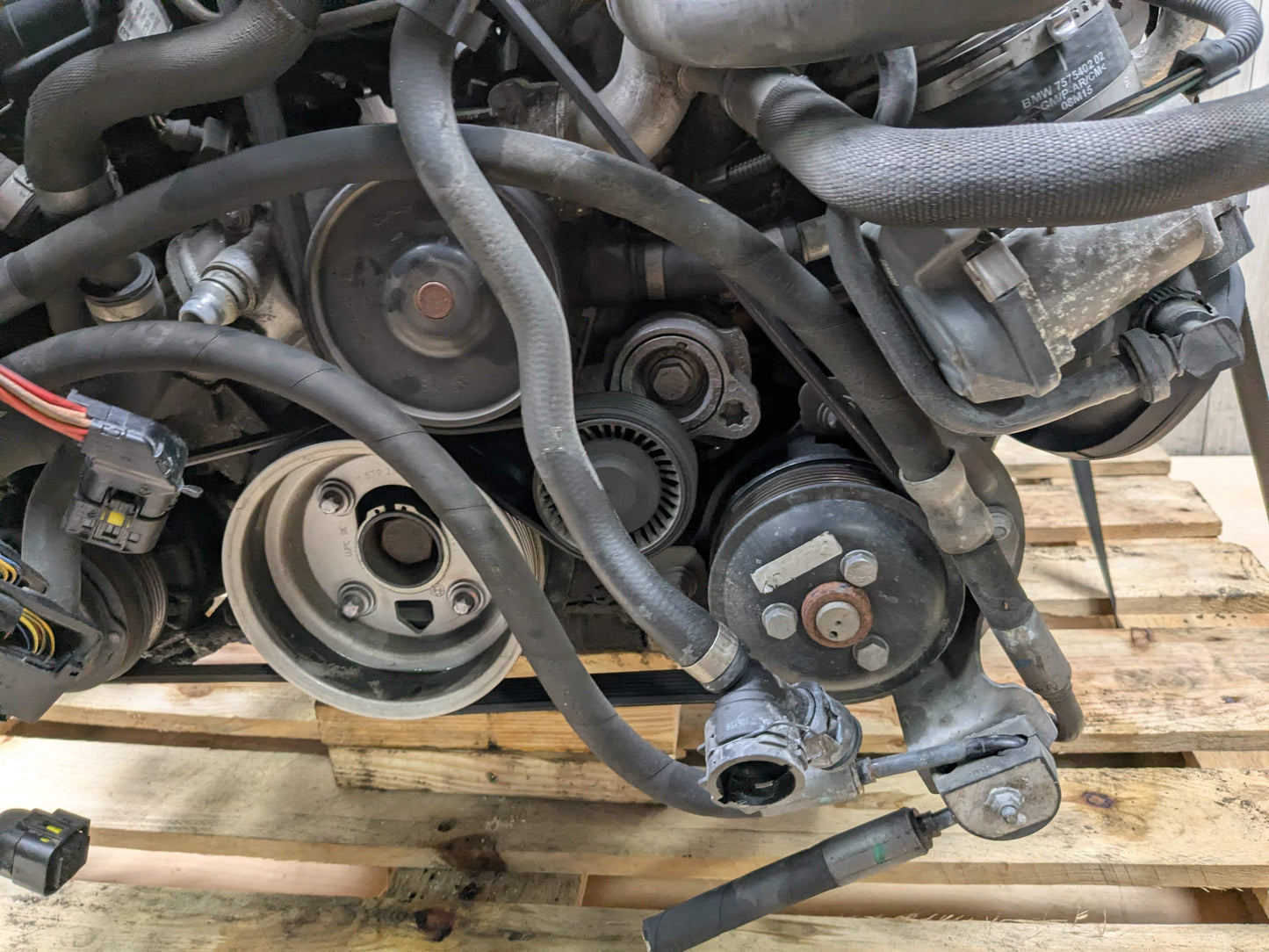 14-16 OEM BMW X5 X6 F15 F16 50iX Engine Motor Long Block N63T COMPLETE 167k Ran!