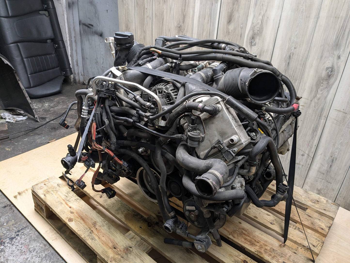 14-16 OEM BMW X5 X6 F15 F16 50iX Engine Motor Long Block N63T COMPLETE 167k Ran!