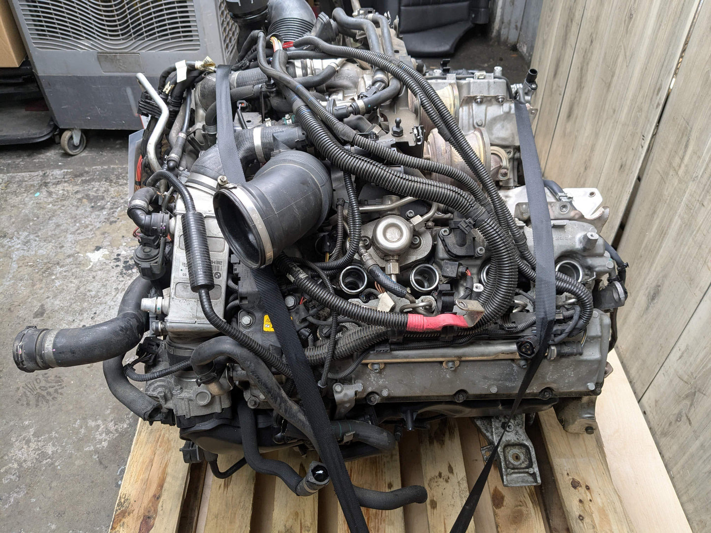 14-16 OEM BMW X5 X6 F15 F16 50iX Engine Motor Long Block N63T COMPLETE 167k Ran!