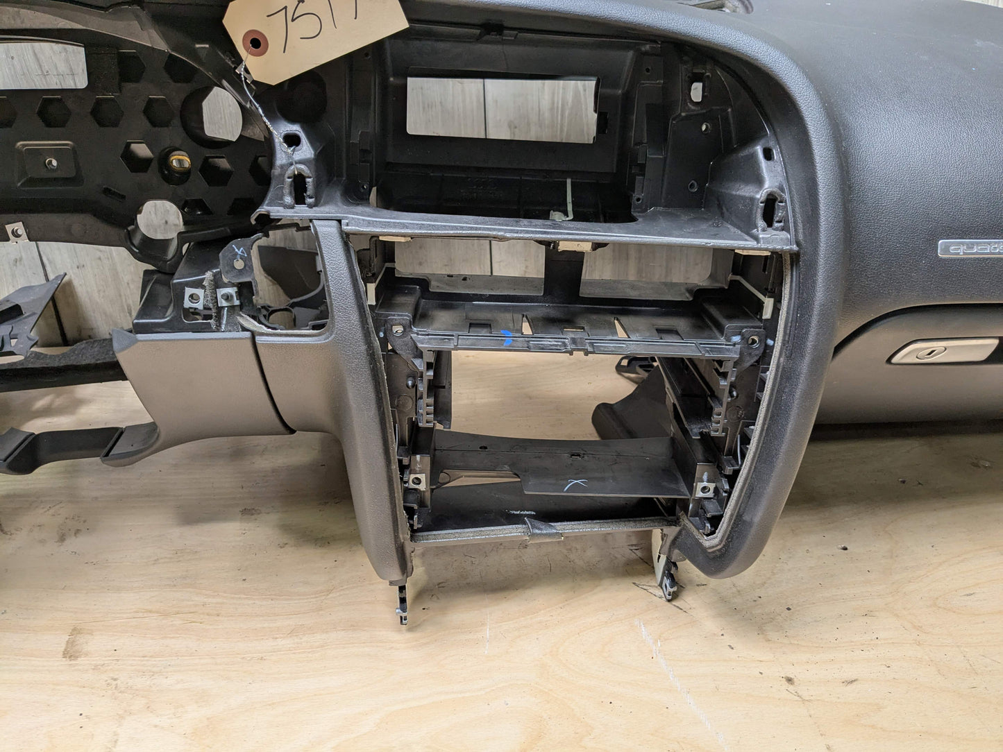 08-16 OEM AUDI Quattro A5 S5 Dashboard Dash Board Cover Panel w/ Glovebox