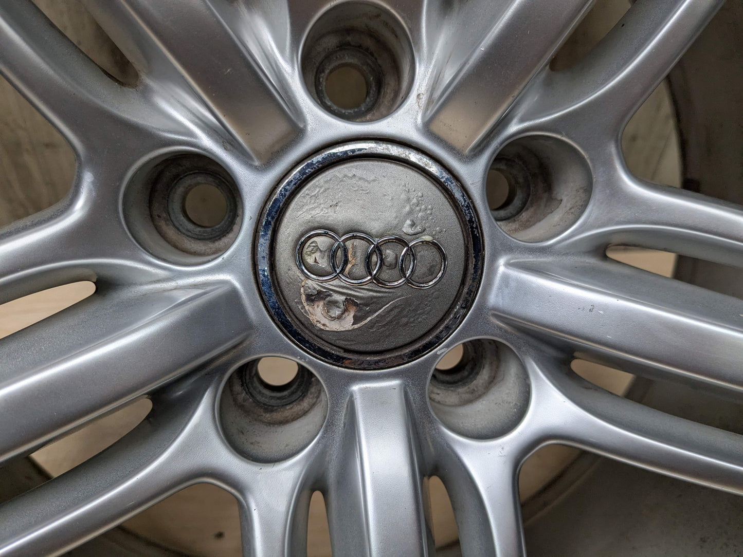 *07-17 OEM AUDI A5 Quatro S5 19x9 ET33 Wheel Rim 5 Triple Spoke