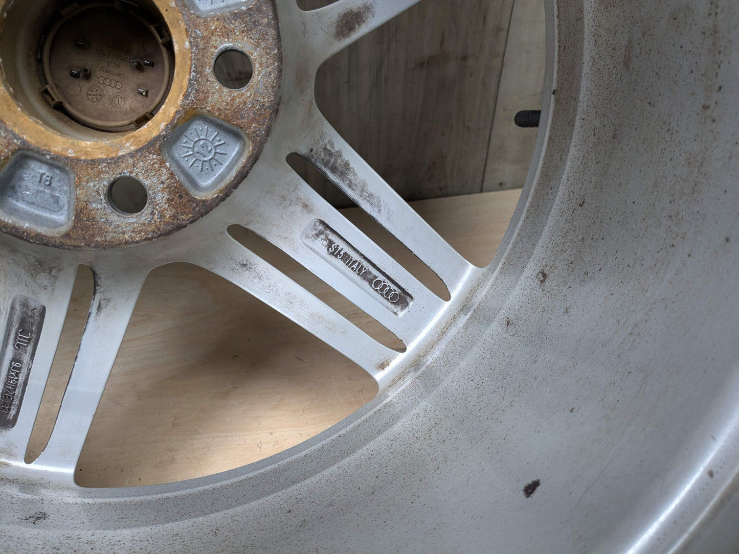 *07-17 OEM AUDI A5 Quatro S5 19x9 ET33 Wheel Rim 5 Triple Spoke